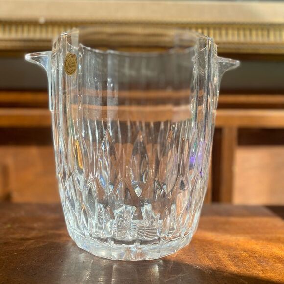 Vinatge Cristal d'Arques France Glass Ice Buckets Handcut - Picture 7 of 7